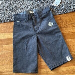 Vans Kids Gray Denim Shorts